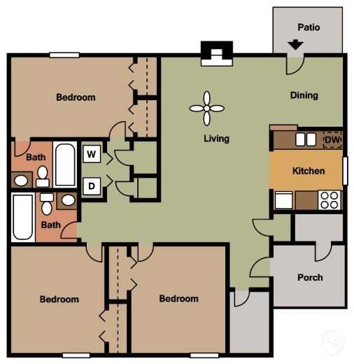 The Aspen Floor Plan 6